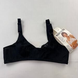 Warner’s vintage Black Bra women’s size 36B NWT 1046